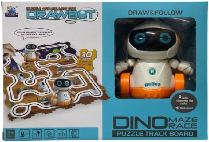 BW Robot Draw & Follow With Puzzle Track Board (629-1) (0)