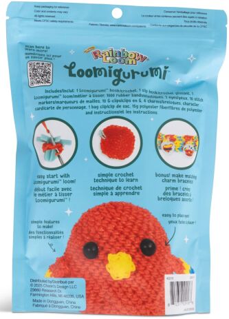 Rainbow Loom Loomigurumi Σετ Παπαγάλος (A0216) (4)