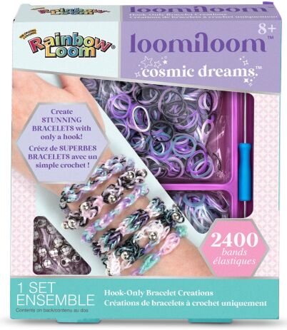 Rainbow Loom Loomiloom Σετ Βραχιόλια Cosmic Magic (A0218) (0)