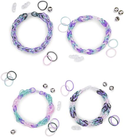 Rainbow Loom Loomiloom Σετ Βραχιόλια Cosmic Magic (A0218) (2)