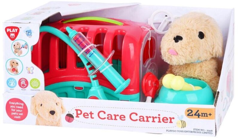 Playgo Σετ Φροντίδας & Λούτρινο Ζωάκι 7 Τμχ (2938) (1)