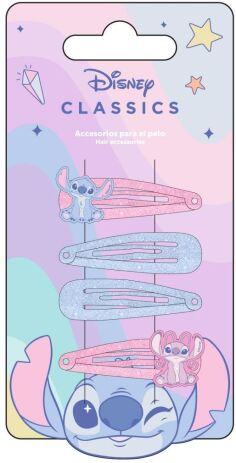 Cerda Stitch Σετ Hair Clips 4Τμχ (2500003064) (0)