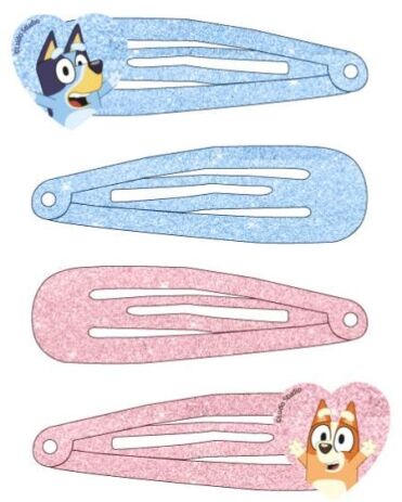 Cerda Bluey Σετ Hair Clips 4Τμχ (2500003441) (1)
