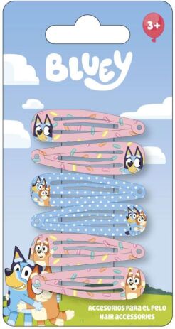 Cerda Bluey Σετ Hair Clips 6Τμχ (2500003442) (0)