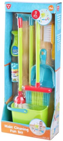 Playgo Σετ Καθαρισμού Make Cleaning Fun 9 Τμχ (3458) (1)