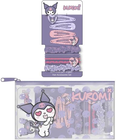 Cerda Hello Kitty Kuromi Σετ Αξεσουάρ Μαλλιών (2500003488) (0)