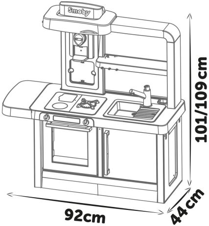Smoby Tefal Κουζίνα Evolutive (312308) (8)