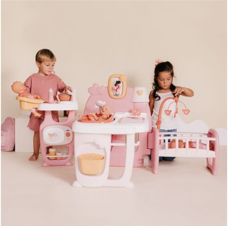 Smoby Baby Nurse Σετ Φροντίδας Μωρού Play Center (7/220394) (4)