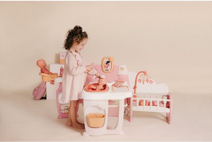 Smoby Baby Nurse Σετ Φροντίδας Μωρού Play Center (7/220394) (5)