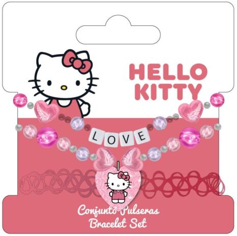 Cerda Hello Kitty Σετ Βραχιόλια (2500003221) (1)