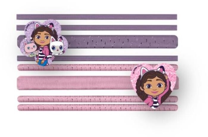 Cerda Gabby's Dollhouse Σετ Κοκκαλάκια Μαλλιών 8Τμχ (2500003450) (1)