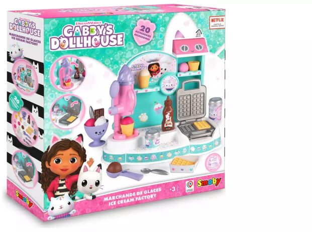 Smoby Gabby's Dollhouse Εργαστήριο Παγωτού (350409) (1)