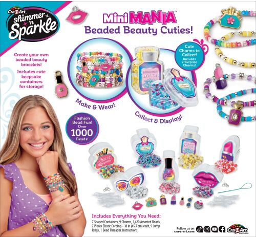 Cra-Z-Art Shimmer'N Sparkle Mini Beauty Charms (65608) (5)