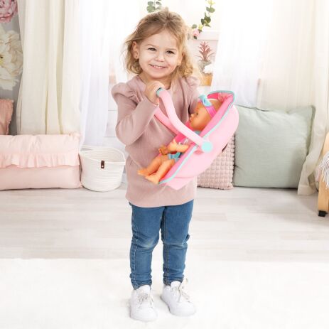 Bayer Deluxe Κάθισμα Αυτοκινήτου Κούκλας & Μωρό 33cm (67800AB) (4)