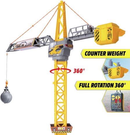 Dickie R/C Γερανός Mighty Crane 110cm (203729022) (3)