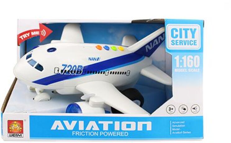 BW F/P Αεροπλάνο City Service Aviation B/O 1:16 (WY720B) (1)