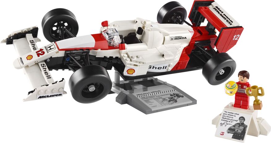 LEGO Icons McLaren MP4/4 & Ayrton Senna (10330) (1)