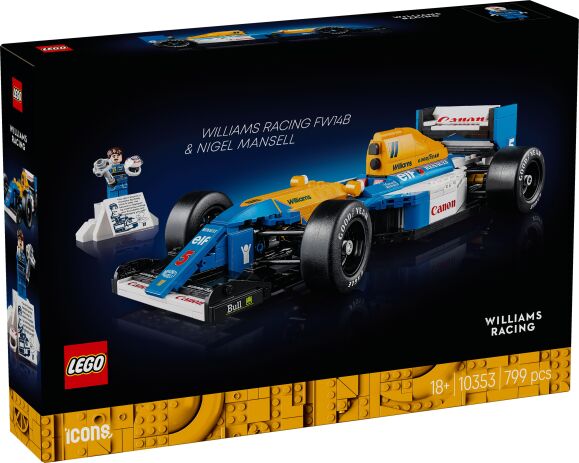 LEGO Icons Williams Racing FW14B & Nigel Mansell (10353) (0)
