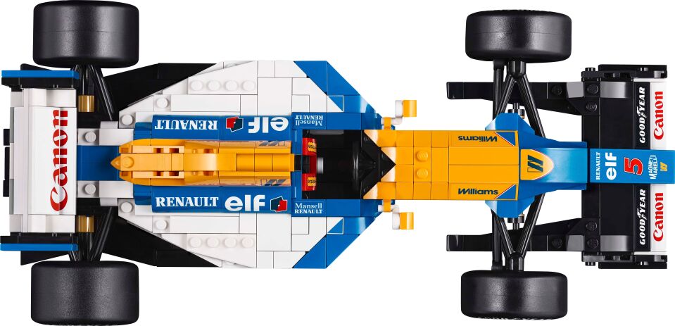 LEGO Icons Williams Racing FW14B & Nigel Mansell (10353) (2)