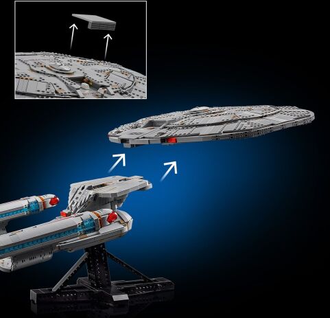 LEGO® Icons Star Trek: USS Enterprise NCC 1701-D (10356) (2)