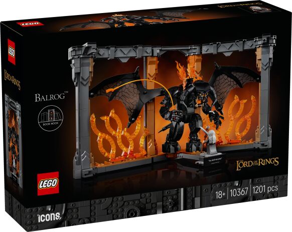 LEGO Icons The Lord Of The Rings: Balrog Book Nook (10367) (0)