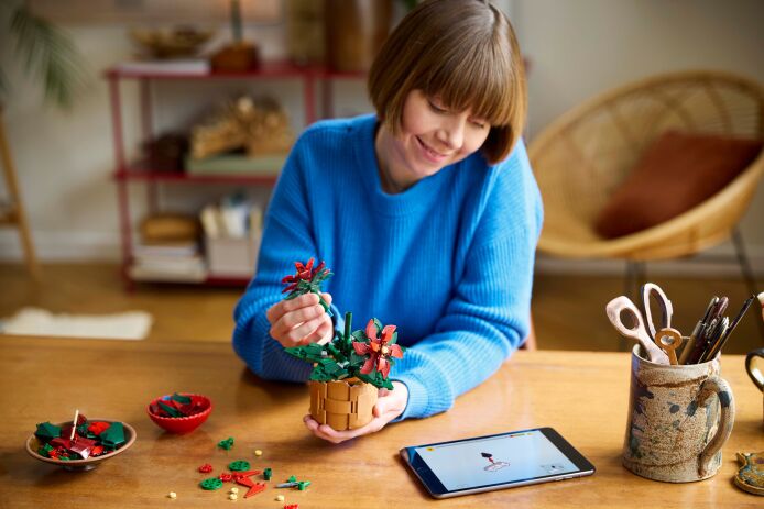 LEGO® Icons Botanicals Poinsettia (10370) (3)