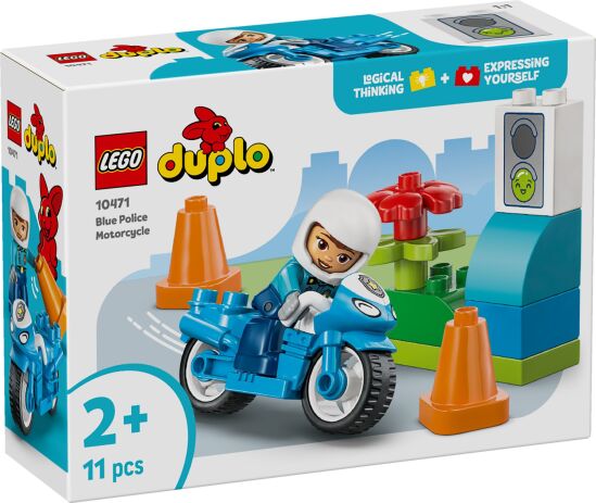 LEGO® Duplo Blue Police Motorcycle (10471) (0)