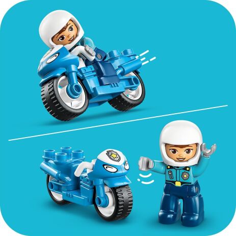 LEGO® Duplo Blue Police Motorcycle (10471) (3)
