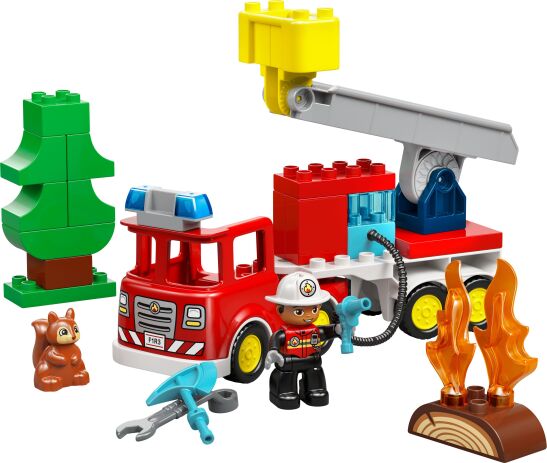 LEGO® Duplo Fire Truck With Hose And Firefighter (10473) (1)