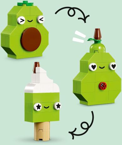 LEGO Classic Creative Food Friends (11039) (4)