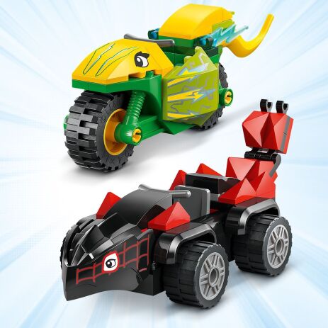 LEGO Super Heroes Spin & Electro Dinosaur Vehicle Chase (11198) (2)