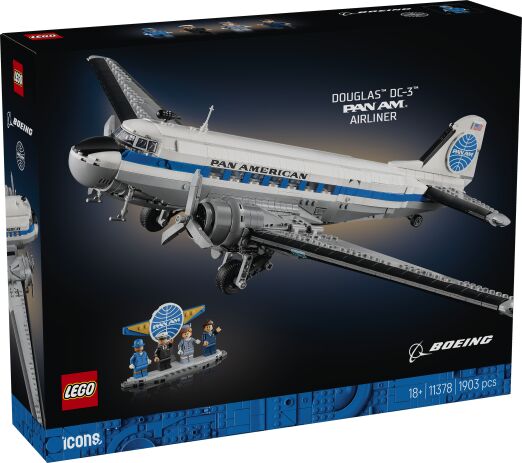 LEGO® Icons Douglas DC3 Panam Airliner (11378) (0)