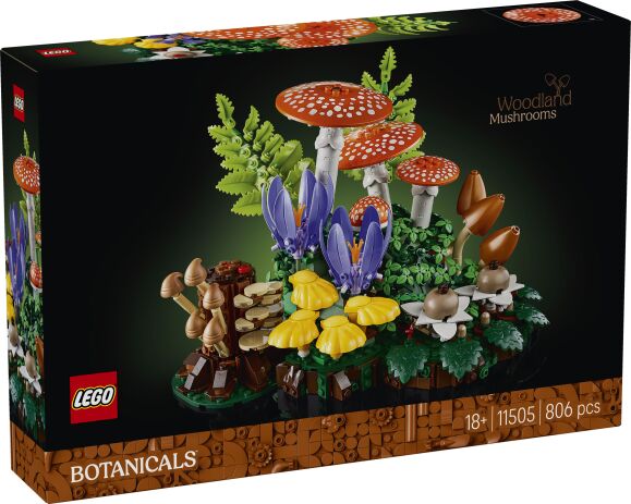 LEGO® Botanicals Woodland Mushrooms (11505) (0)