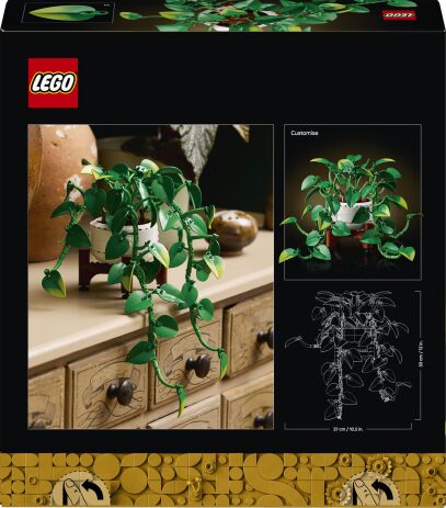 LEGO® Botanicals Hanging Golden Pothos (11512) (8)