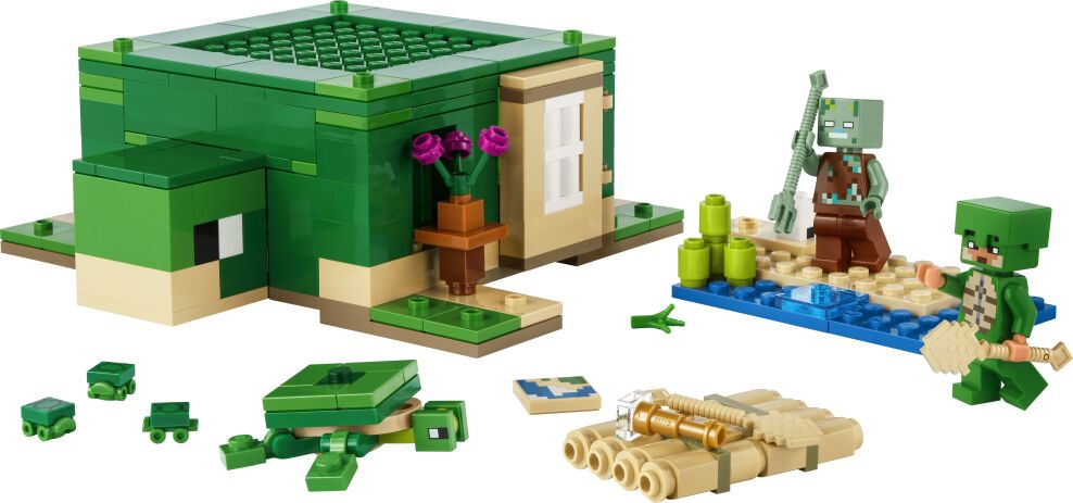 LEGO Minecraft The Turtle Beach House (21254) (1)