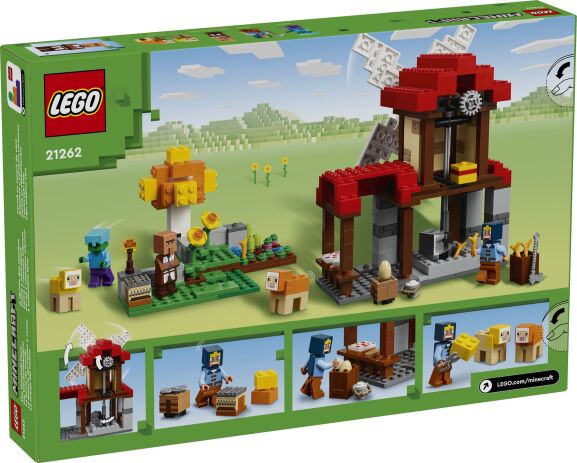 LEGO Minecraft The Windmill Farm (21262) (11)