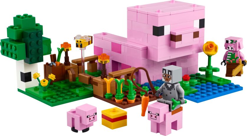 LEGO Minecraft The Baby Pig House (21268) (1)