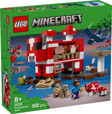 LEGO Minecraft The Mooshroom House (21270) (0)
