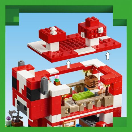 LEGO Minecraft The Mooshroom House (21270) (3)