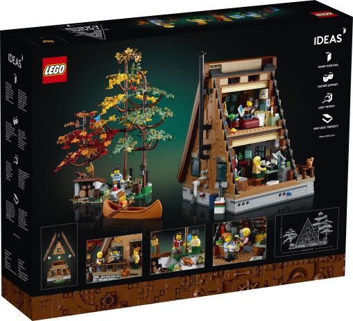 LEGO® Ideas A-Frame Cabin (21338) (8)