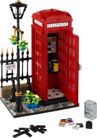 LEGO® Ideas Red London Telephone Box (21347) (1)