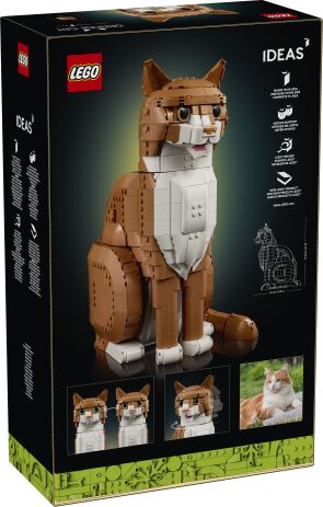 LEGO Ideas Orange Cat (21376) (14)