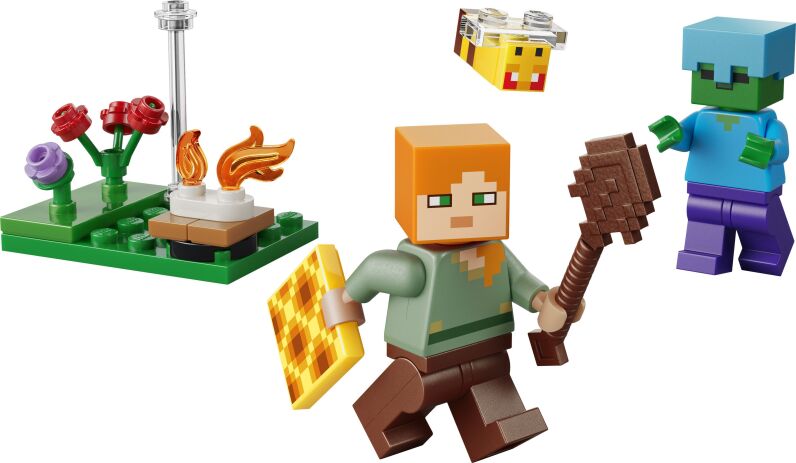 LEGO® Minecraft Alex's Campfire Conflict Mini Builds (30732) (1)