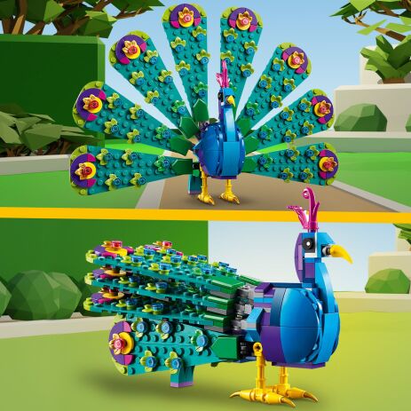 LEGO Creator 3in1 Exotic Peacock (31157) (2)