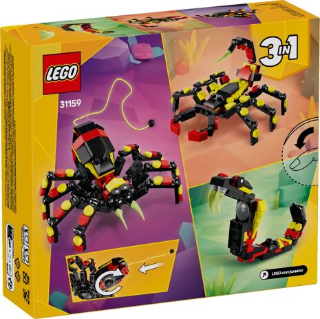 LEGO Creator 3in1 Wild Animals: Surprising Spider (31159) (7)