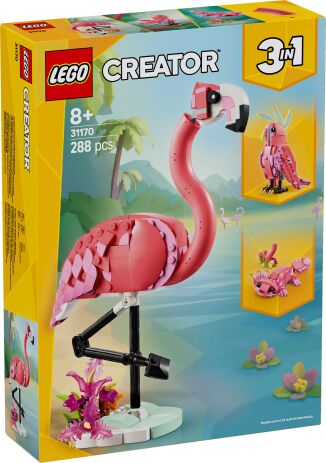 LEGO Creator 3in1 Wild Animals: Pink Flamingo (31170) (0)