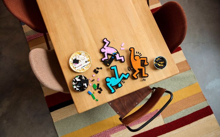 LEGO Art Keith Haring-Dancing Figures (31216) (2)