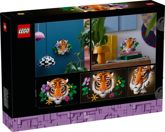 LEGO Art The Fauna Collection-Tiger (31217) (11)