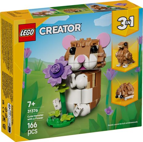 LEGO Creator 3in1 Cute Hamster With A Flower (31376) (0)