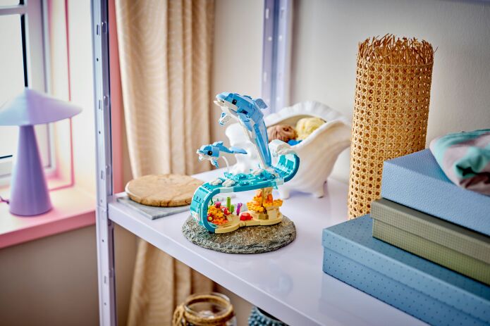 LEGO Creator 3in1 Sea Animals: Beautiful Dolphins (31385) (7)